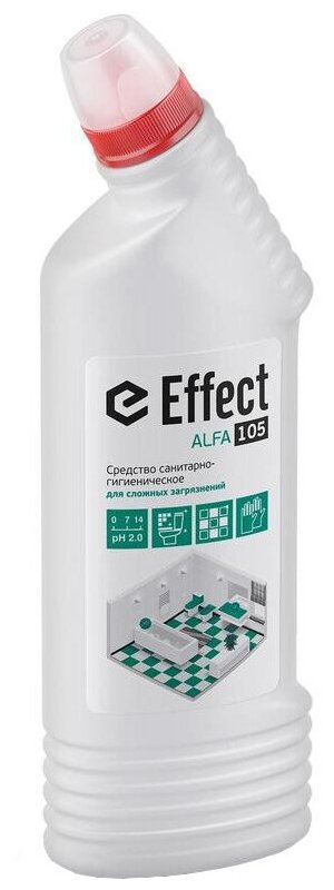 Средство для удаление особо сложных загрязнений Effect Alfa 105
