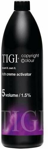 Крем-проявитель TIGI copyright©olour Activator 1,5% (5 Vol), 1000 мл