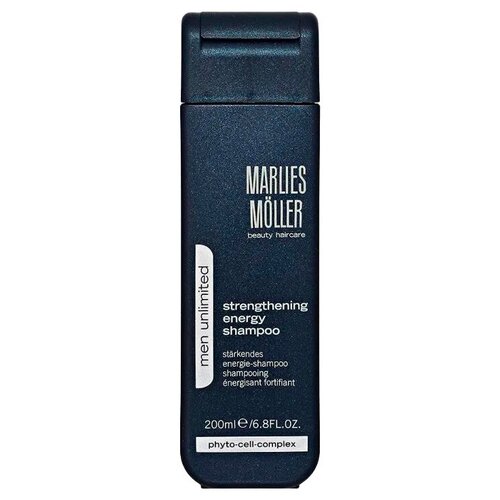 Marlies Moller Men Unlimited Шампунь для волос укрепляющий для мужчин, 200 мл