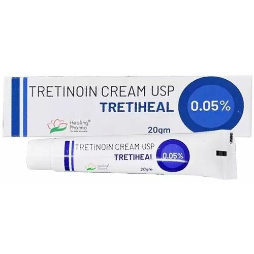 Крем третиноин 0,05% Tretinoin Cream USP 0.05%, Healing Pharma, 20 г.