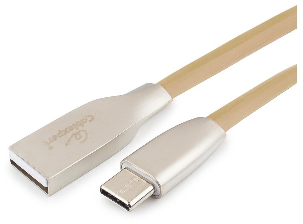 Кабель Cablexpert USB - USB Type-C (CC-G-USBC01Gd-1M)