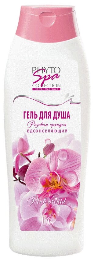 Гель для душа IRIS cosmetic Phyto Spa Collection Розовая орхидеяорхидея, 400 мл