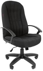 Компьютерное кресло EasyChair 685 TC офисное, обивка: текстиль, цвет: черный