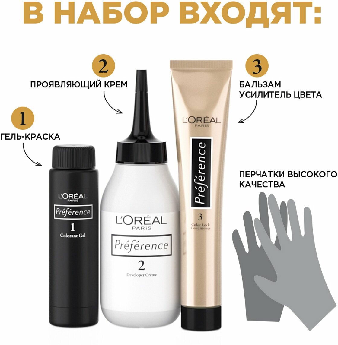 Краска для волос Loreal Paris recital Preference 4.15 Каракас темный каштан ЛОРЕАЛЬ - фото №6