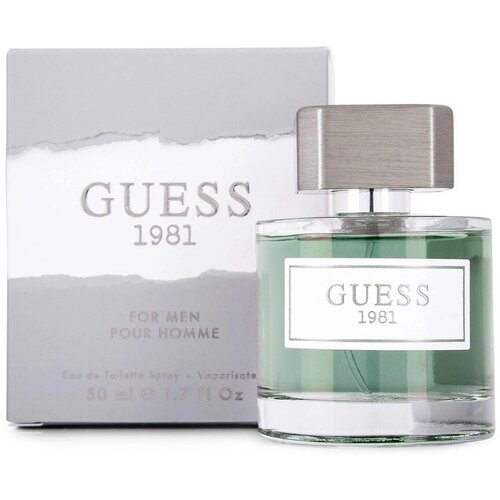 GUESS Guess 1981 for Men туалетная вода 50 мл для мужчин guess guess 1981 for men туалетная вода 50 мл