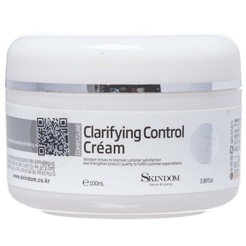 SKINDOM Clarifying Control Cream детокс-крем для лица, 100 мл