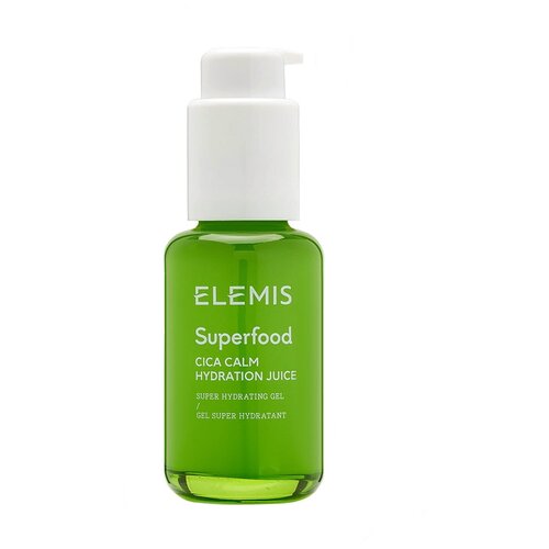 ELEMIS Superfood Cica Calm Hydration Juice Успокаивающий гель для лица с экстрактом центеллы азиатской Суперфуд, 50 мл elemis superfood cica calm cleansing foam