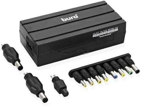 Адаптер питания для ноутбука Buro BUM-1187H90 ручной 90W 12V-20V 11-connectors от бытовой электросети LED индикатор