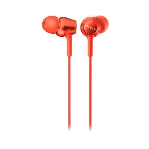 Проводные наушники Sony MDR-EX255AP RU, red