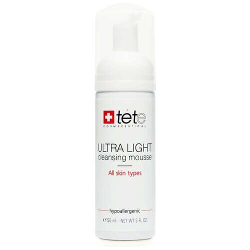 Tete Ultra Light Cleansing Mousse Ультра легкий мусс для умывания, 150 мл.