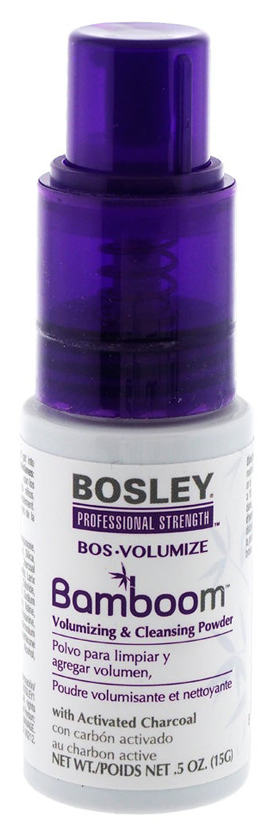 Bosley Сухой неаэрозольный шампунь для волос Bamboom Volumizing & Cleansing Powder 15г