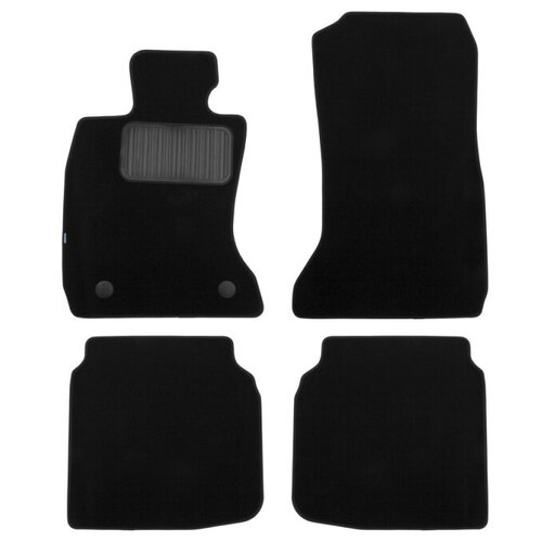фото Klever klever03051122110kh коврики в салон premium bmw 7l f01/f02 акпп 2008-, сед., 4 шт. текстиль