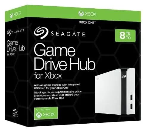 Seagate внешний жесткий диск-хаб Game Drive Hub для Xbox 8 ТБ (STGG8000400)