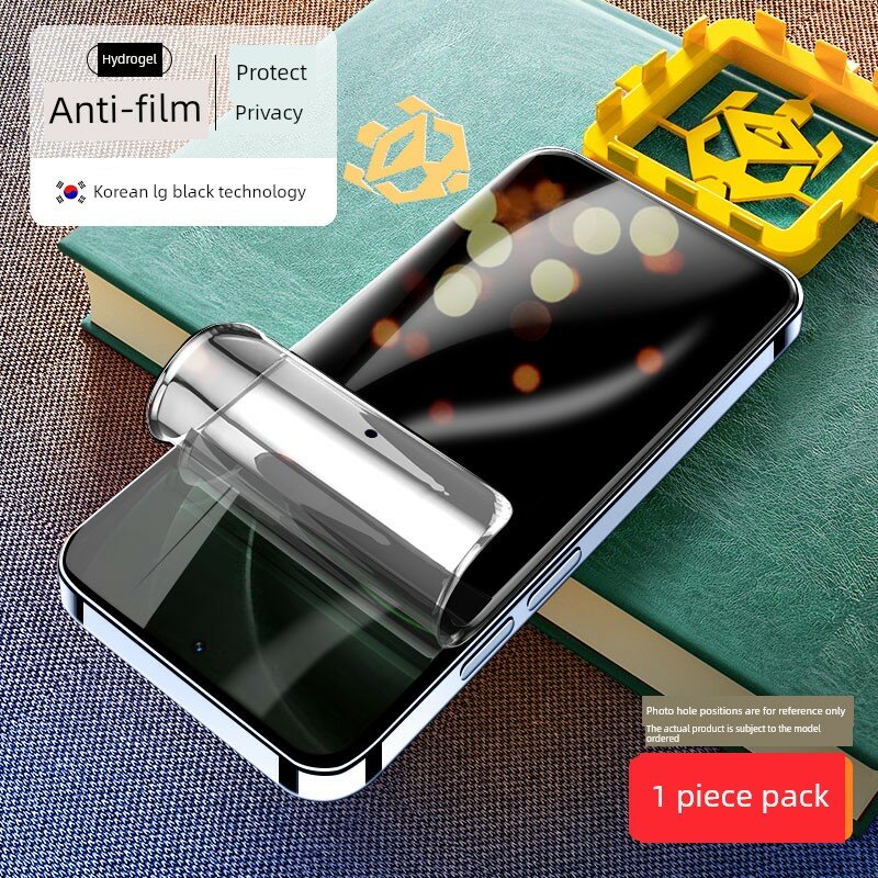 Redmi K80 Pro Champion 25° Гидрогель-защита экрана с приватностью - Четкое изображение, без пузырьков, 1 лист