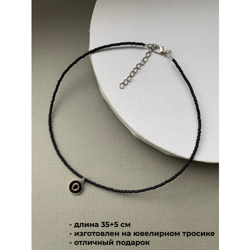 Чокер SIDORINA SOFIA ACCESSORIES бисер длина 35 см черный 275₽