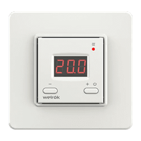 Терморегулятор Welrok st — цифровой терморегулятор для управления электрическим и водяным теплым полом. Управление водяными теплыми  ...