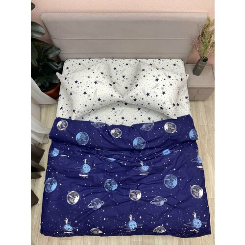 белый, синий