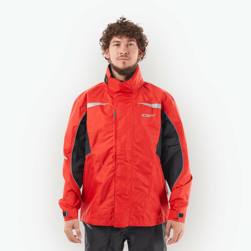 Куртка Dragonfly, ветрозащитная, карманы, водонепроницаемая, мембранная, размер XL, красный