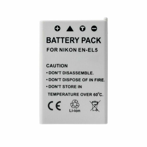 Аккумулятор EN-EL5 для Nikon Coolpix P80, Nikon Coolpix P5100, Nikon Coolpix P6000, Nikon Coolpix P90 / AP-EN-EL5 en el5 battery and en el5 charger set for nikon coolpix p80 coolpix p90 coolpix p100 coolpix p500 p510 p520 p530 p6000