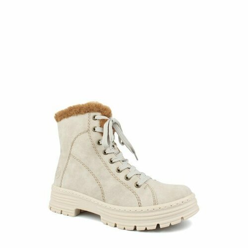 фото Ботинки rieker, размер 36, розовый