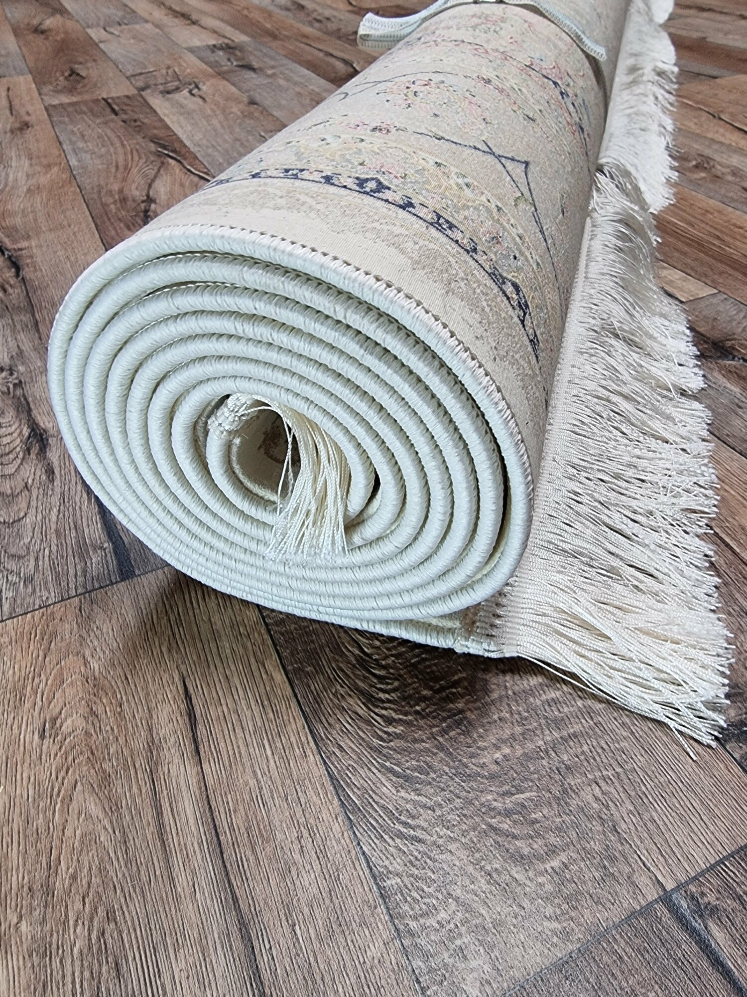 Персидский ковер Farrahi Carpet, Иран, размер 1.5х2.25 м - фотография № 10