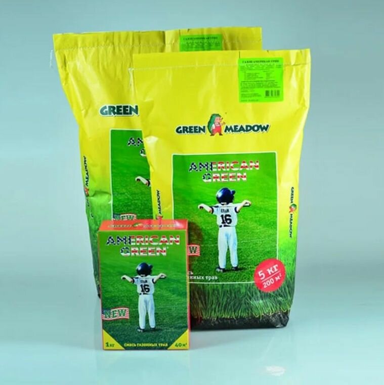 Смесь семян GREEN MEADOW American dream universal, 1 кг, 1 кг - фото №16