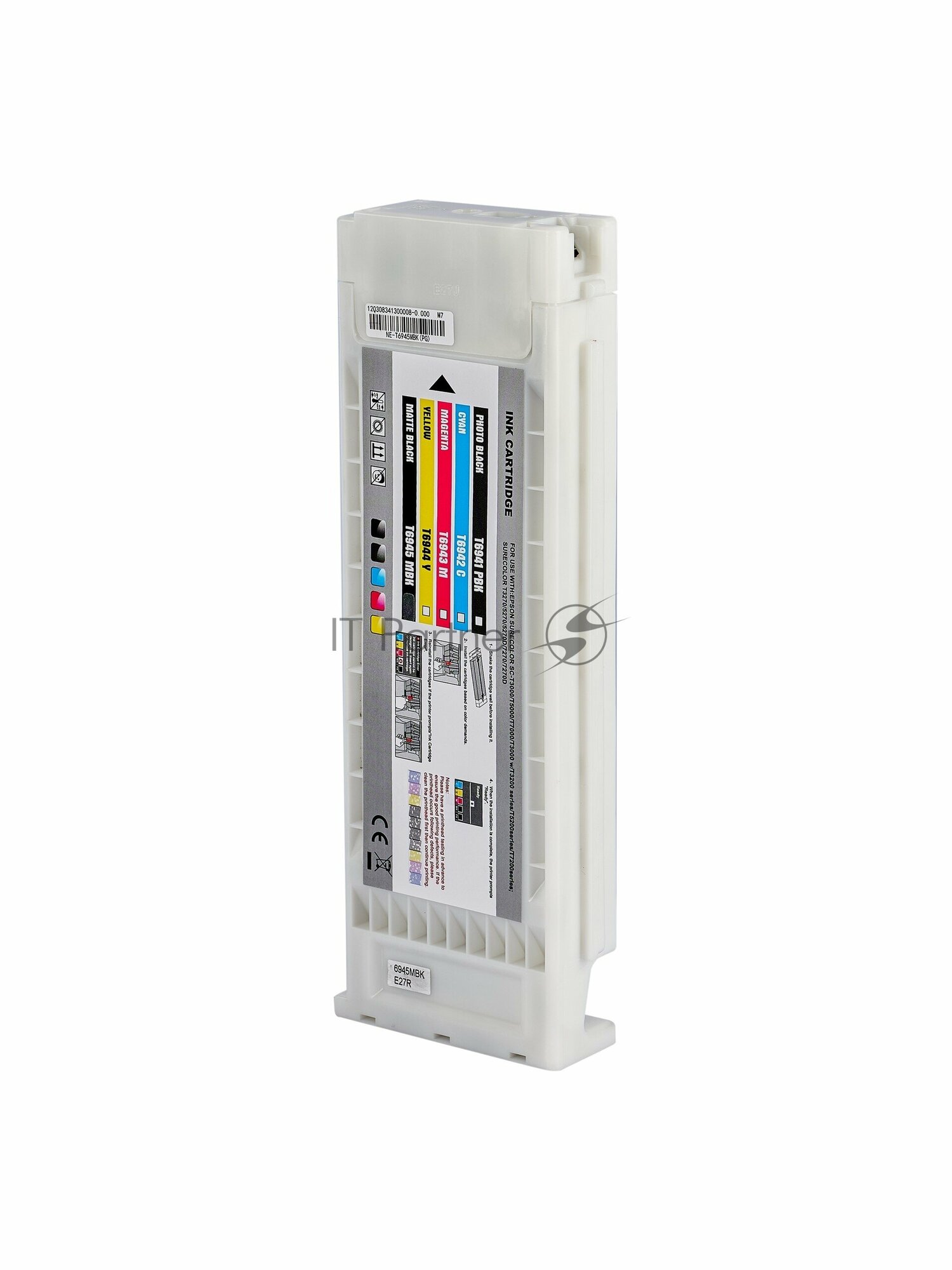 Картридж Epson C13T694200 для SC-T3000/T5000/T7000 UltraChrome XD голубой 700мл - фото №8