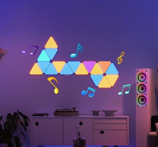 Светодиодная смарт панель Yeelight Smart Light Panels-6pcs (YLFWD-012) - фотография № 3