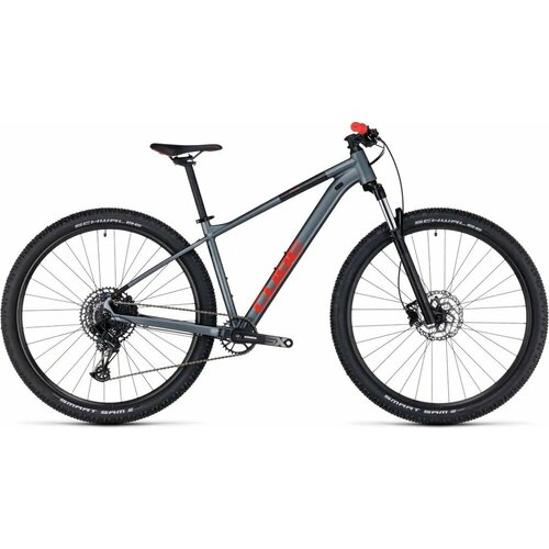 Велосипед 29 CUBE 2023 Analog flashgrey-n-red 18, , шт arc mtb hub 28h 32h 36h micro spline 12 speed disc brake bearing hub 6 pawls 114 clicks hg 8 9 10 11 ms sram xdr 12 speed