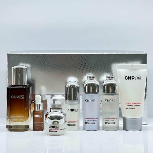 Набор уходовой косметики CNP Rx Skin Rejuvenating Propolis Miracle Ampule Serum