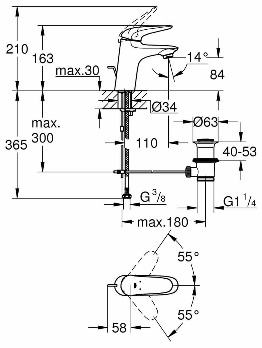 Смеситель Grohe - фото №14