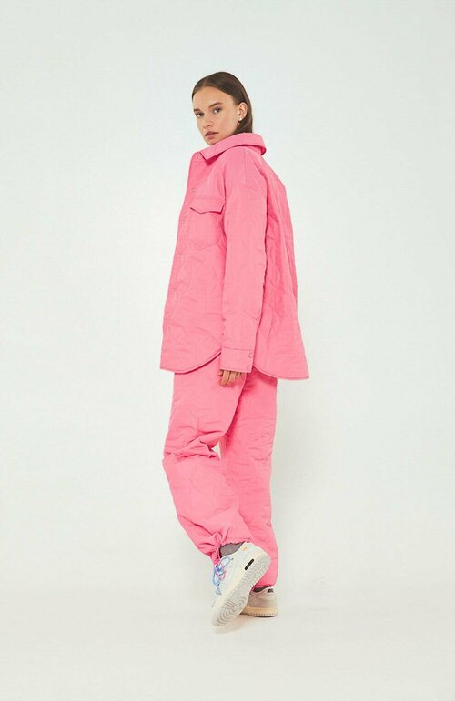 Куртка-рубашка  Alexandra Talalay, размер M-L, розовый