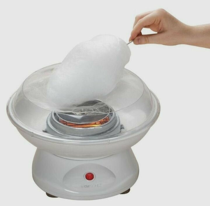 Аппарат для сладкой ваты "Белый прибор для сахарной ваты" - фотография № 2