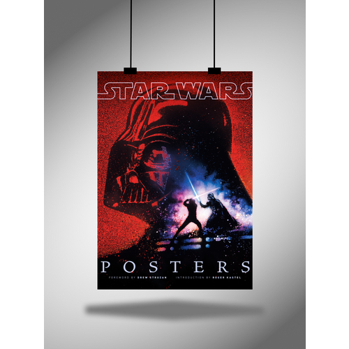 Постер плакат интерьерный на стену фильм Звездные войны 2 А3