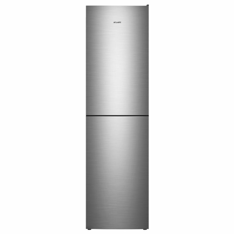 Холодильник АТЛАНТ , двухкамерный, нержавеющая сталь - фото №3