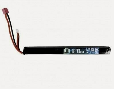 Изображение товара Аккумулятор BlueMAX 11.1V Lipo 1200mAh 20C slim Т-разъем