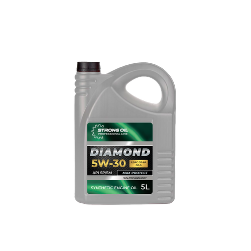 Масло (STRONG OIL) DIAMOND ENGINE 5W-30 SP синтетика (канистра 5л) API SP/SM ILSAC GF-6A/GF-5