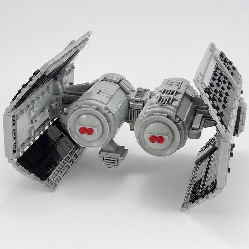 Конструктор Бомбардировщик TIE, TIE Bomber, звездные войны, 3d, Star Wars, пластиковый, 1644 детали