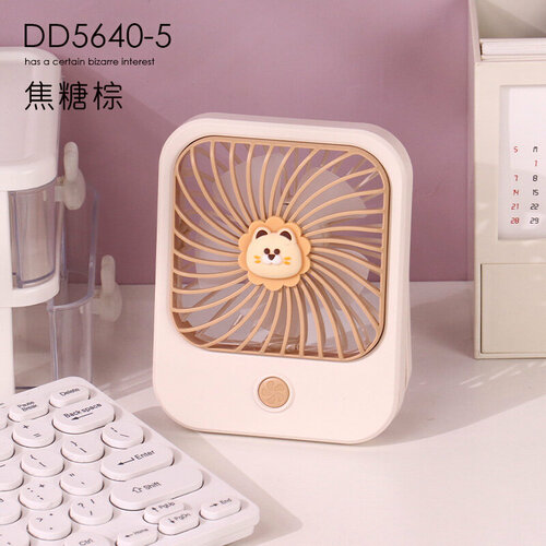 Модный настольный мини-настольный вентиляторсъемный аккумулятор перезаряжаемыйрастягивающийся кронштейн трехскоростной бесшумный вентилятор 349₽