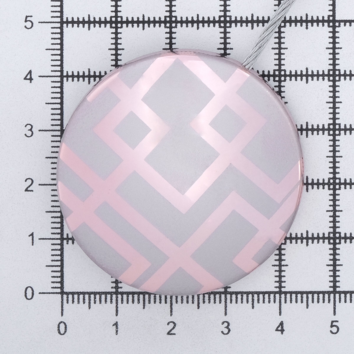 Подхват для штор магнитный, диаметр 4,5 см, длина троса 30 см, SmolTex (5П) — фото 1