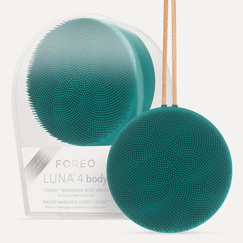 Изображение товара FOREO LUNA 4 body массажная щетка с пульсациями T-Sonic для тела и всех типов кожи Evergreen