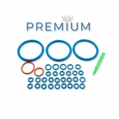 PREMIUM набор силиконовых уплотнителей для кофемашин Delonghi ECAM Делонги цвет синий 2699₽