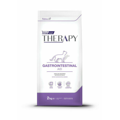 Корм для кошек​​ Vitalcan Therapy Feline Gastrointestinal Aid, страдающих желудочно-кишечными заболеваниями ​2 кг