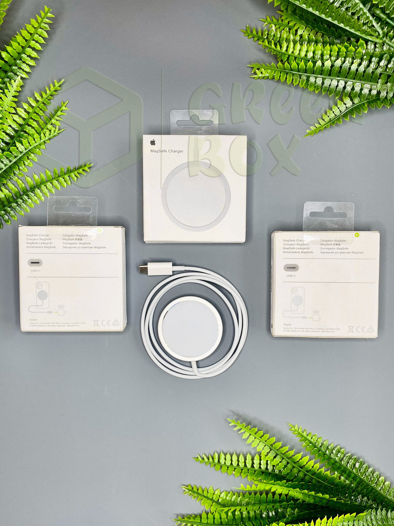 Беспроводная зарядка MagSafe для Apple , iPhone , USB-C — фото 1