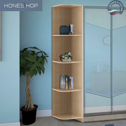 Изображение товара Угловой элемент к шкафу 3 полки ЛДСП дуб сонома, 45х45х210