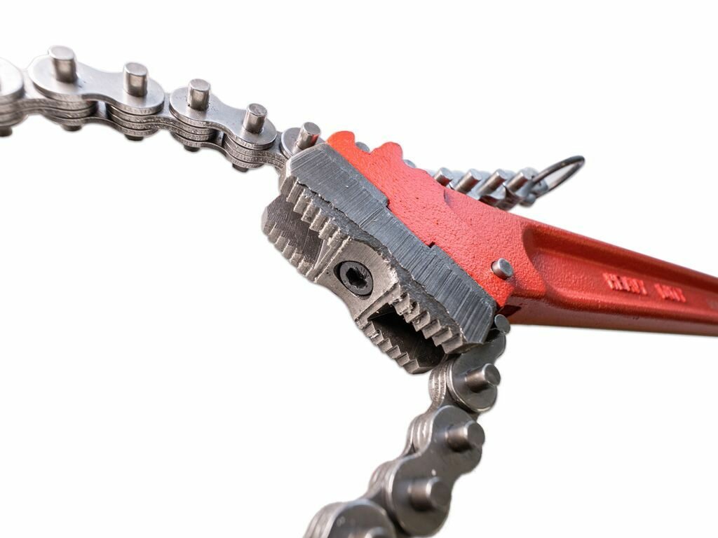 Цепной ключ VOLL С14 для труб до 5", 125мм — фото 1