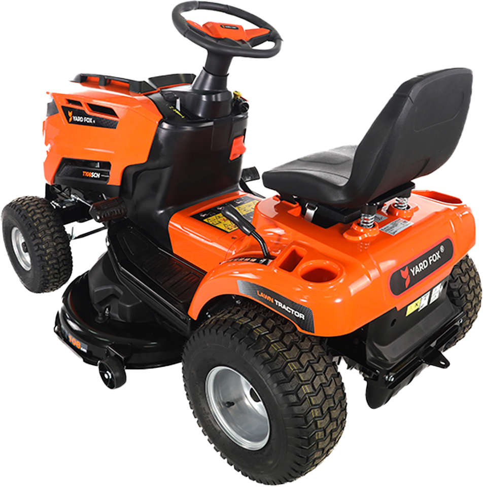 Изображение Садовый трактор YARD FOX T108SC, гидростатическая трансмиссия, 16 л. с, боковой выброс