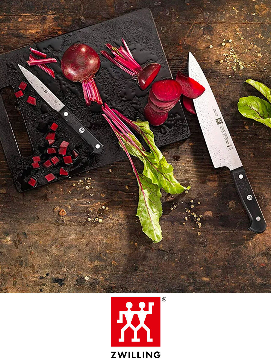 Набор ножей ZWILLING Gourmet, нержавеющая сталь, нескользящая рукоять, 2 шт.