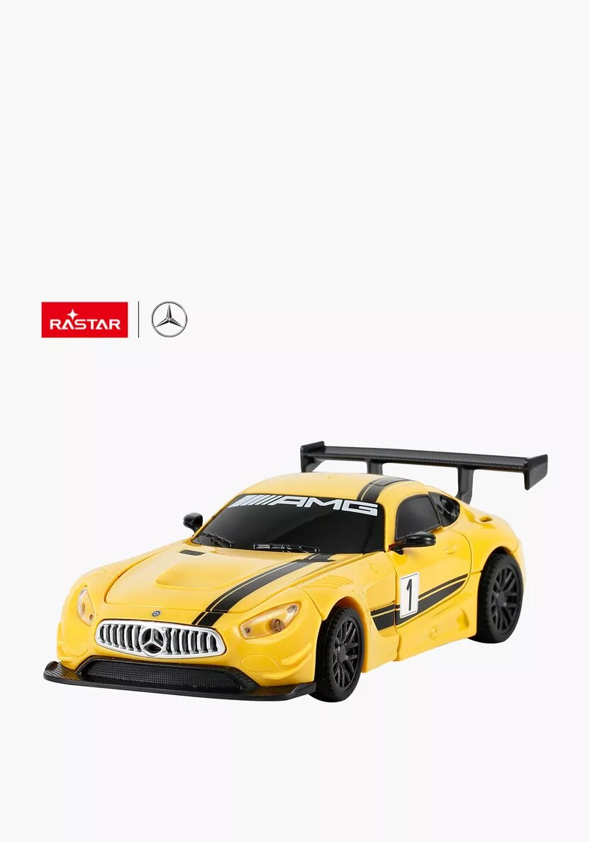 Машинка-трансформер "Mercedes-AMG GT3 Rastar", 1:32, оригинал, для детей