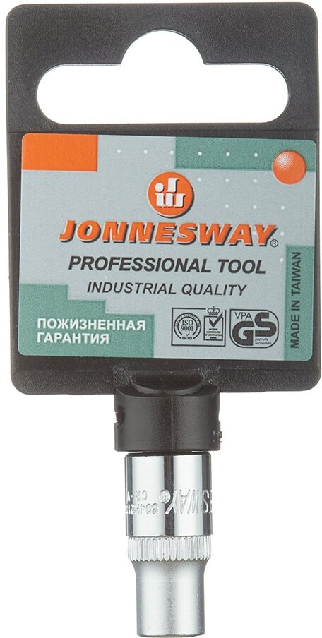 Головка торцевая Jonnesway 1/4" 6мм (S04H2106) - фото №5